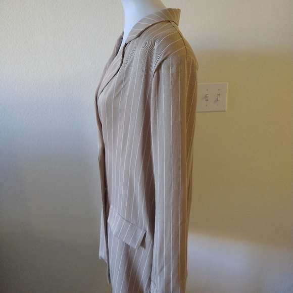 LPA Stripe Double Breasted Blazer Dress - Picture 2 of 9